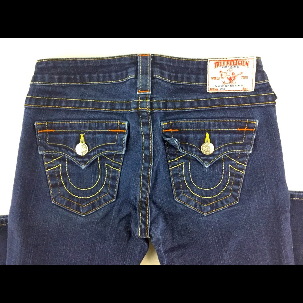 True Religion Jodie Straight Flap Pocket Sz. 27/42
